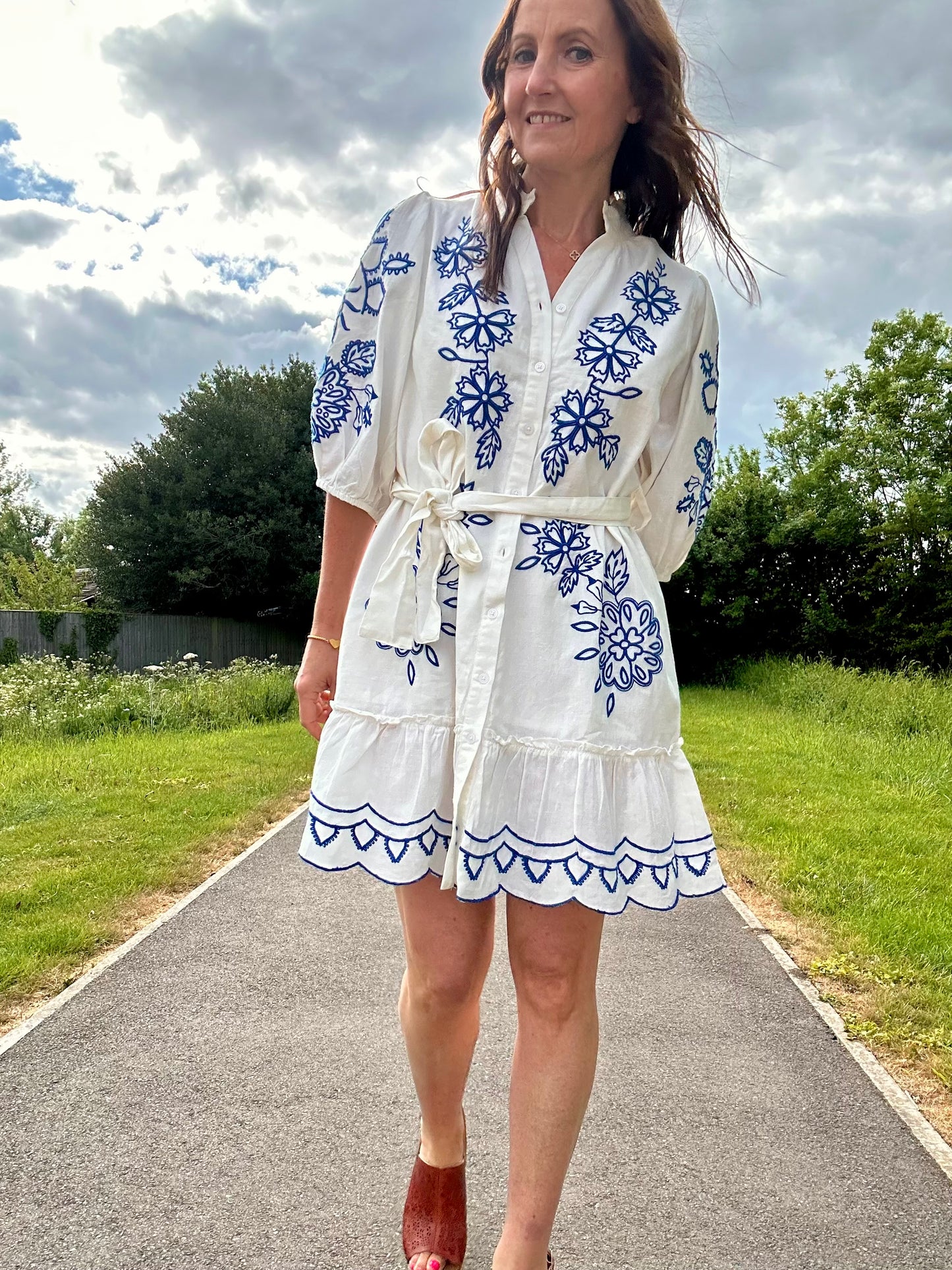 Paros cotton dress