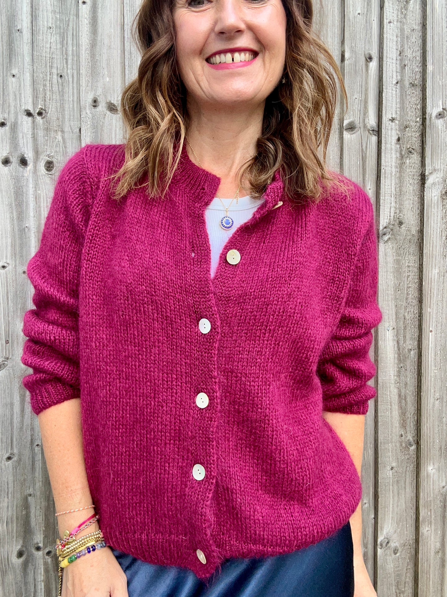 Jenni cardigan - Bordeaux