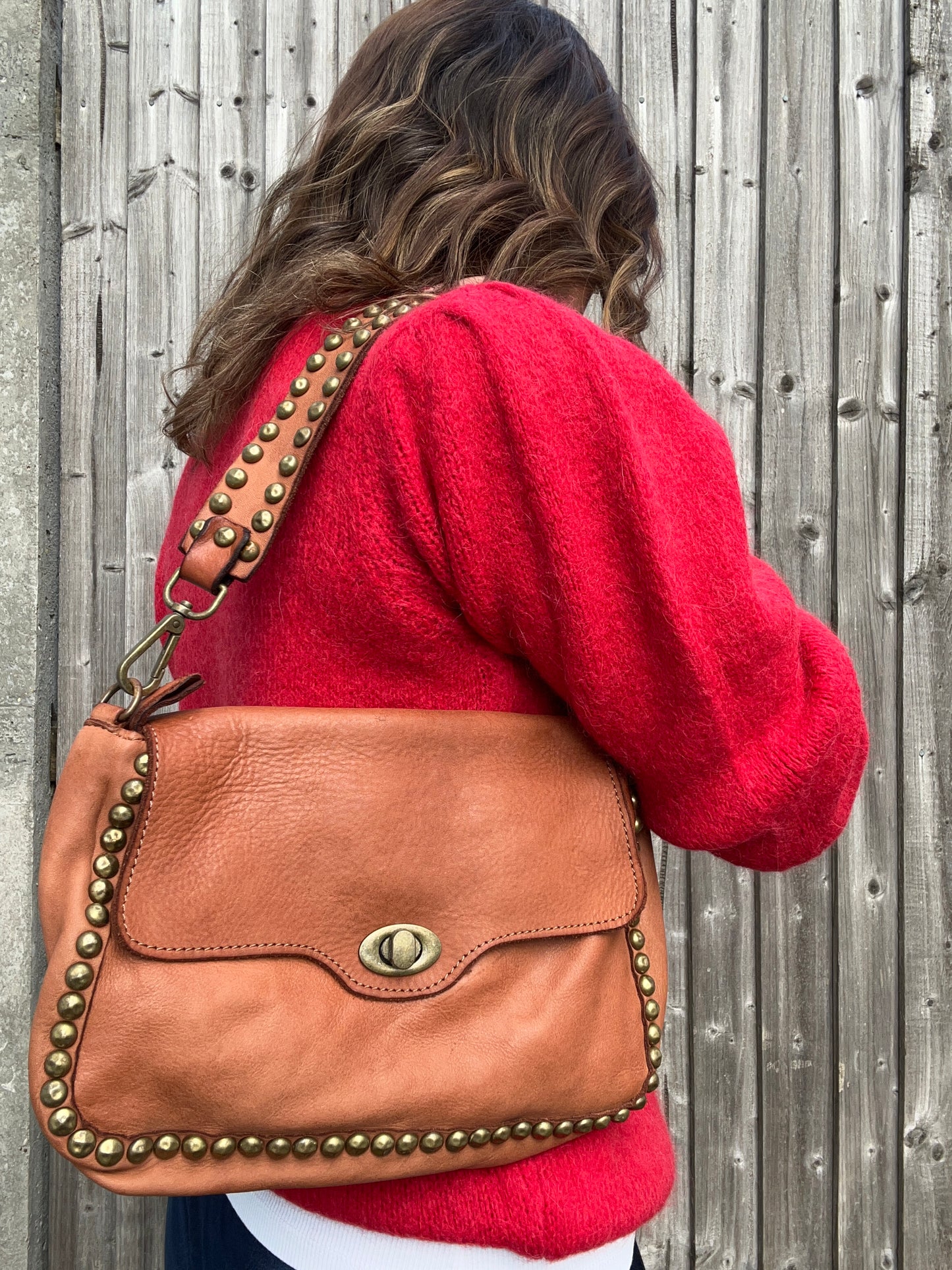 Melissa vintage leather bag - Brown