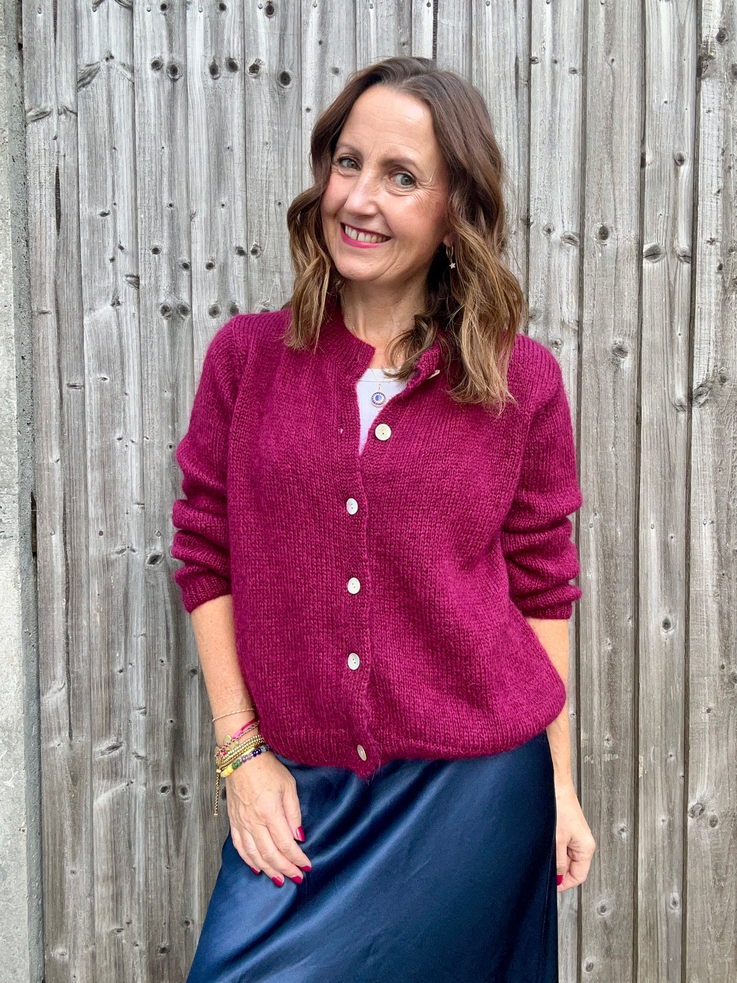 Jenni cardigan - Bordeaux