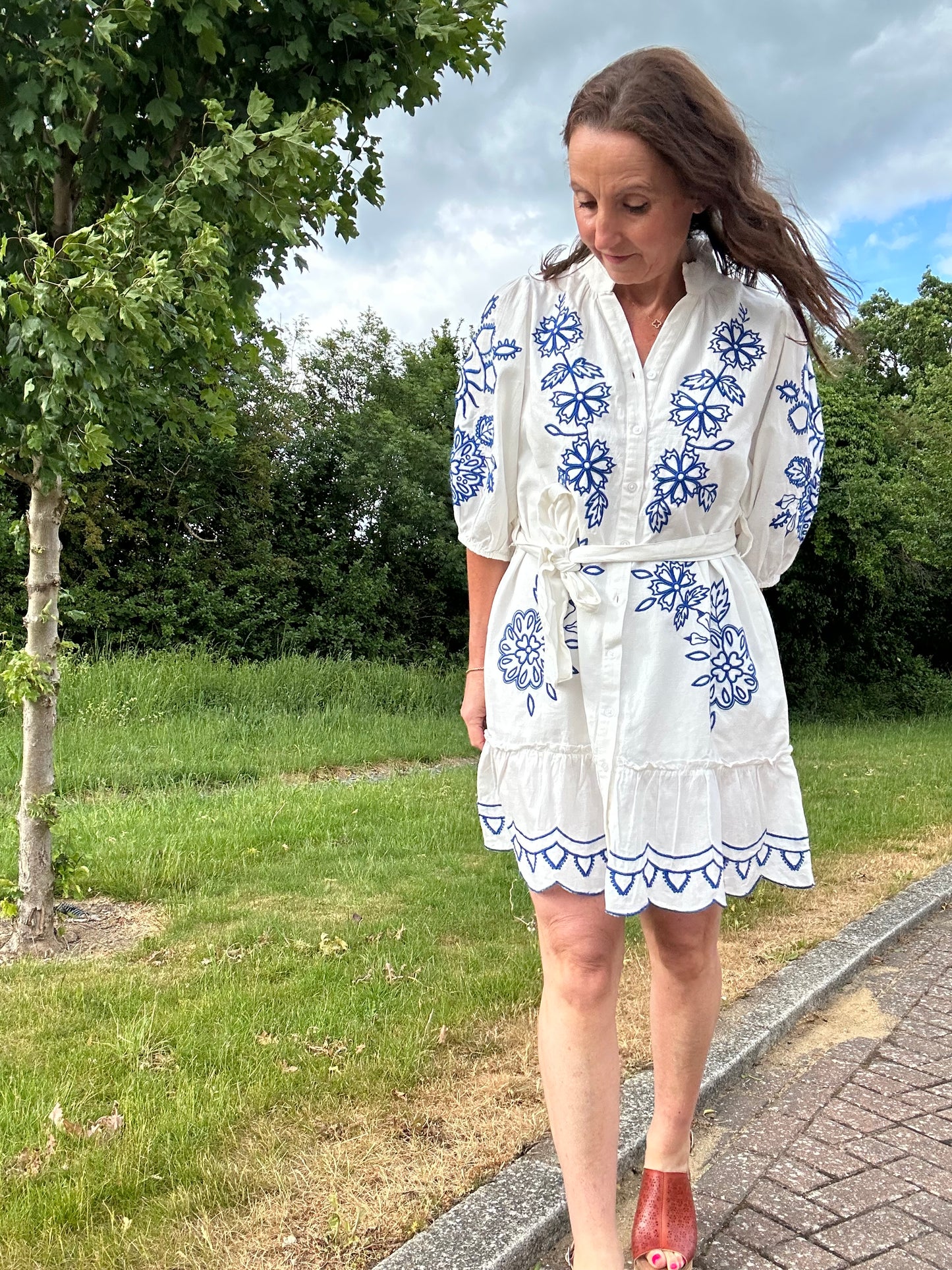 Paros cotton dress