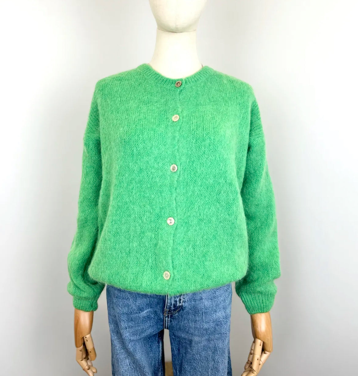 Juno cardigan - Spring Green