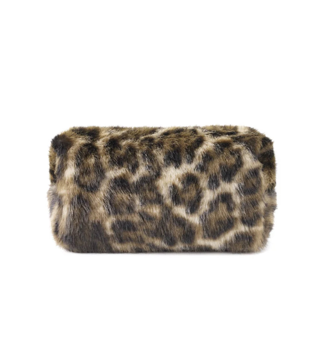 Fluffy make up bag - Large