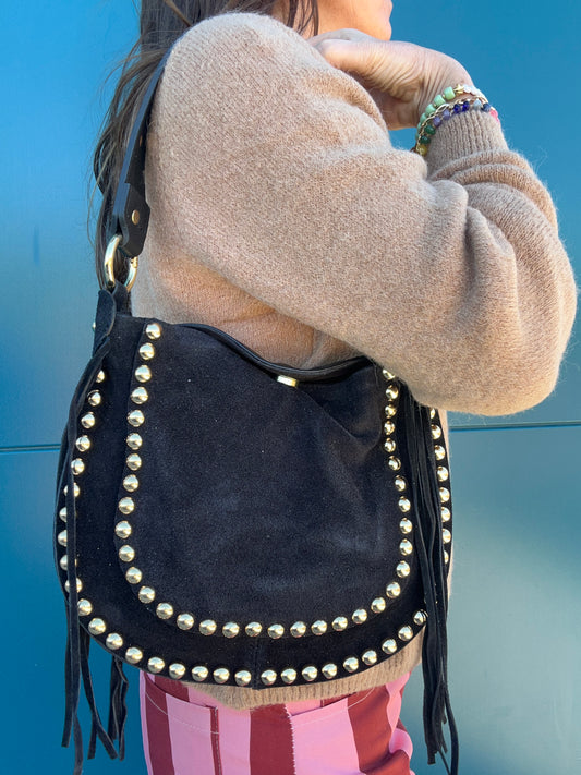 Naia studded bag - Black