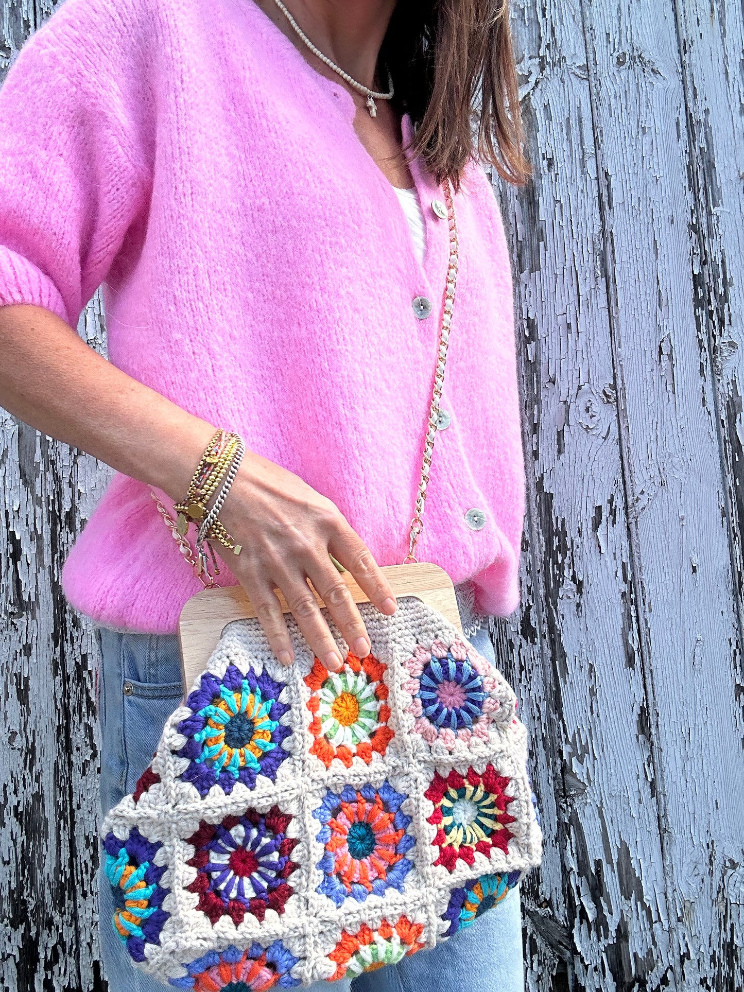 Paloma crochet bag