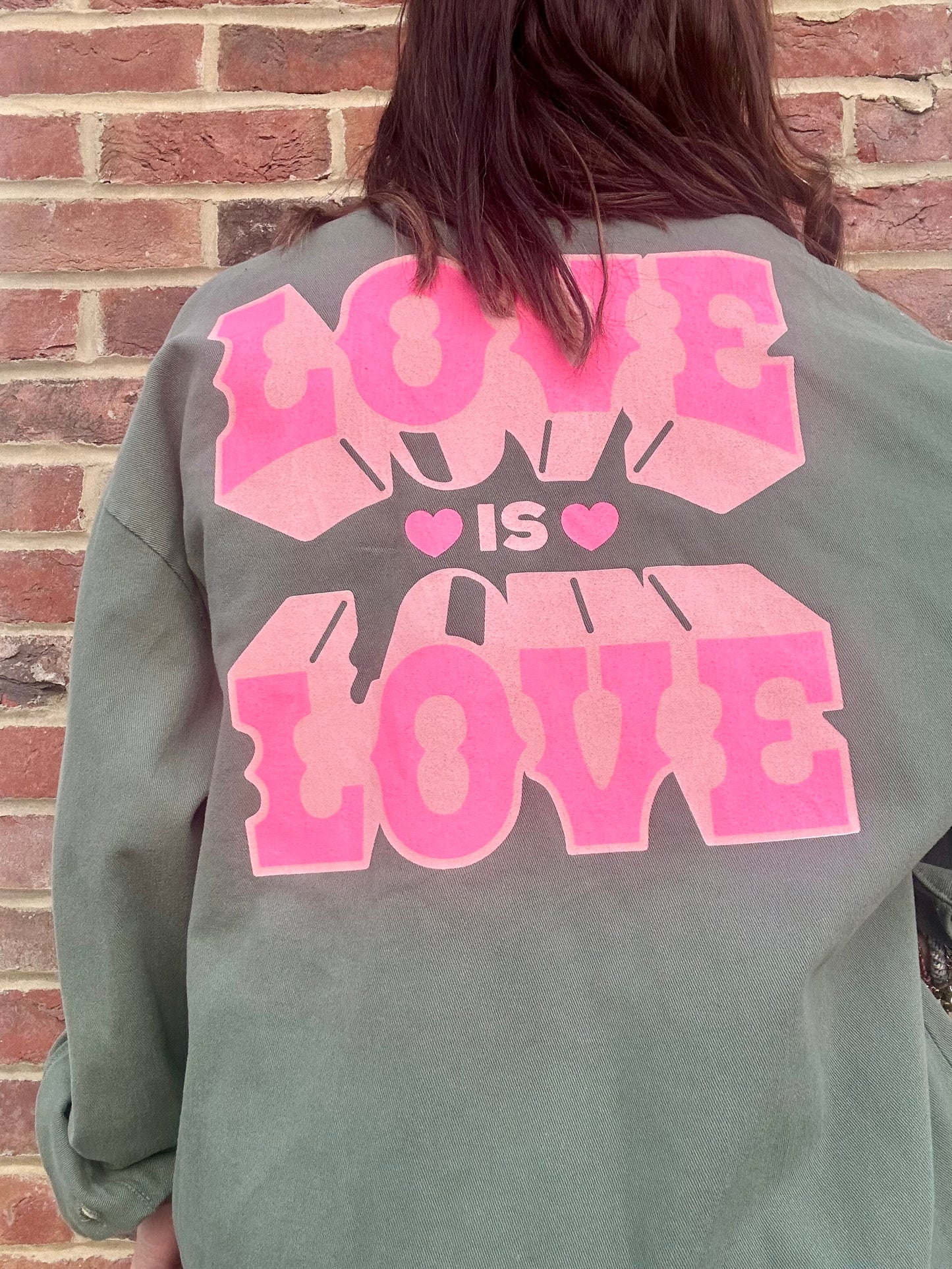 Love is Love Shacket