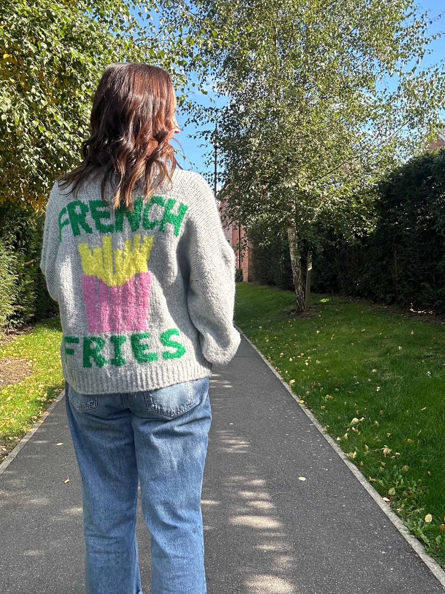 Fries before Guys cardigan - Grey