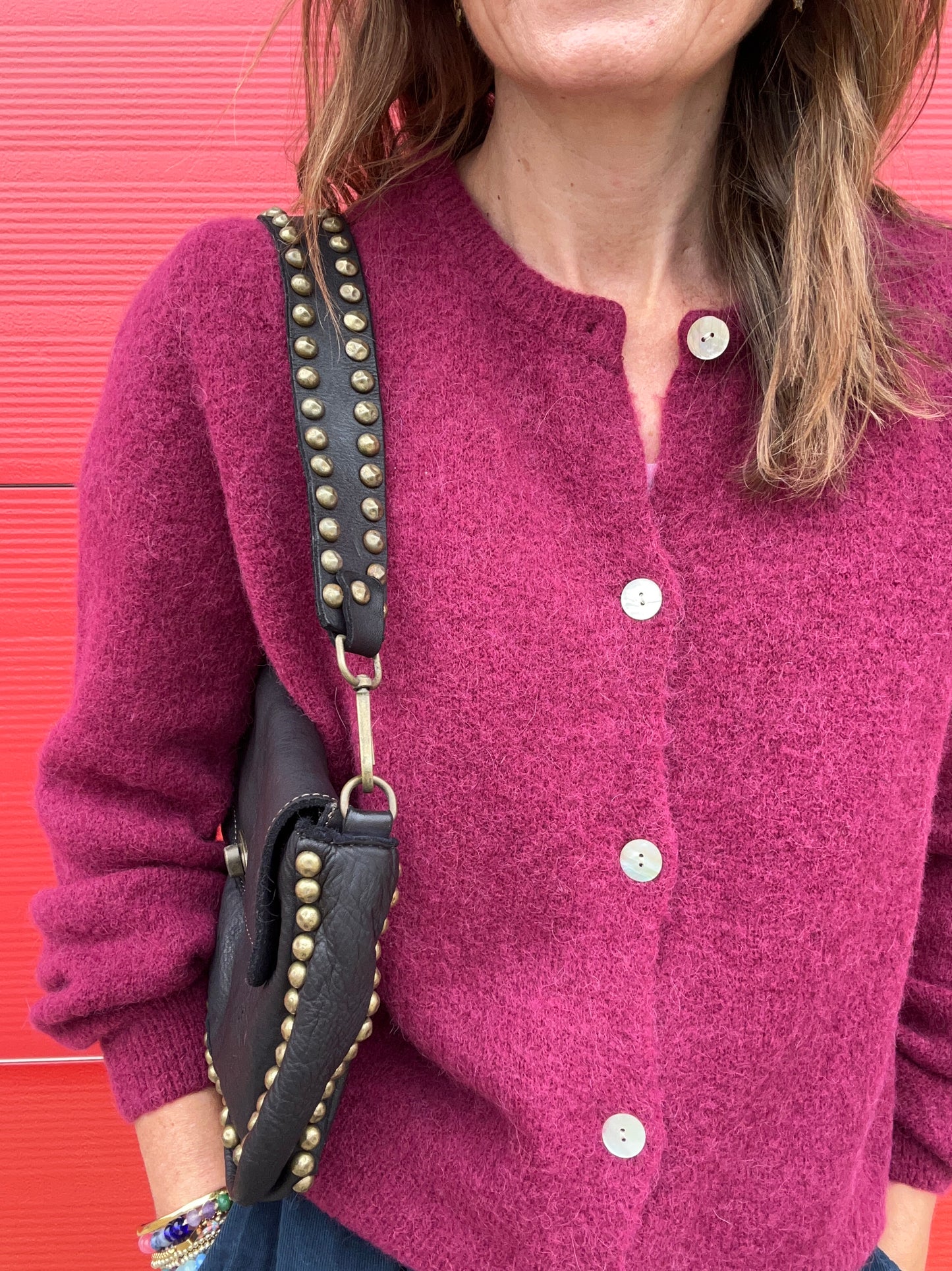 Melissa vintage leather bag - Black