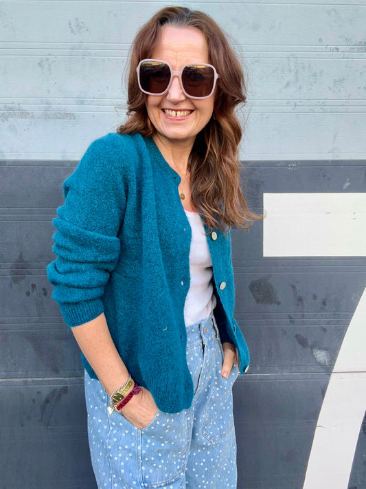 Lumi cardigan - Peacock