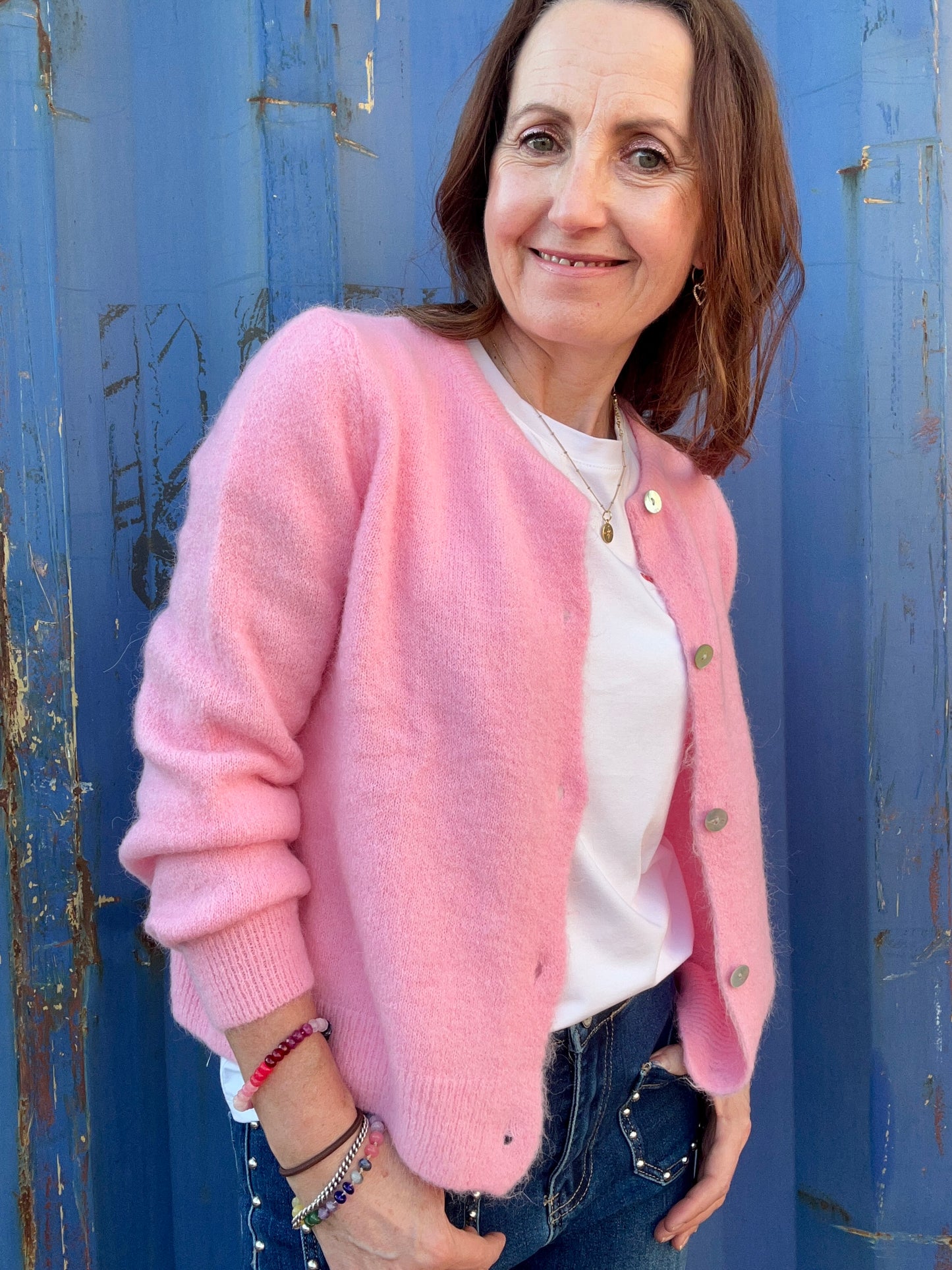 Lumi cardigan - Powder Pink