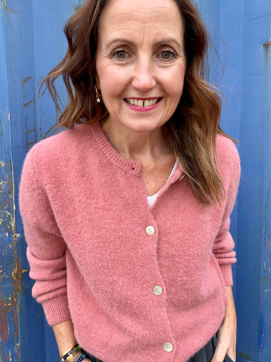 Jilly cardigan - Old Rose
