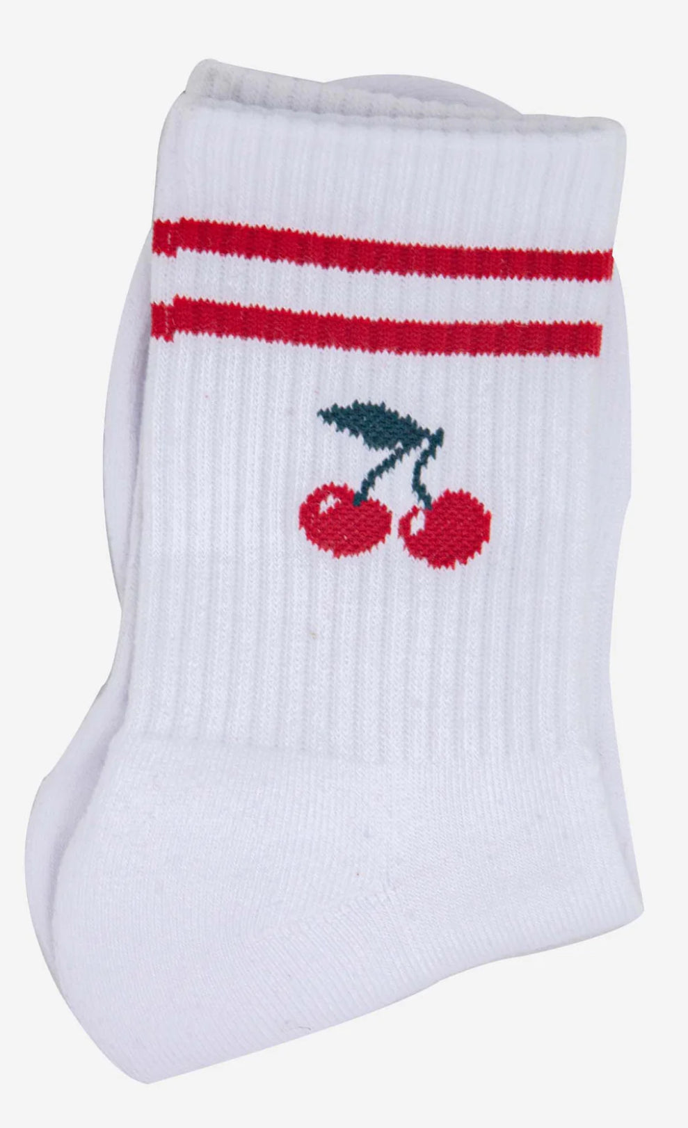 Sporty cherry socks