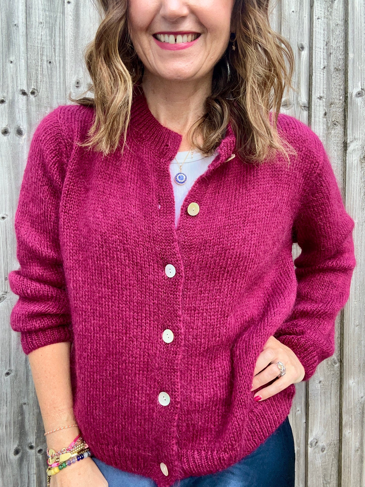 Jenni cardigan - Bordeaux