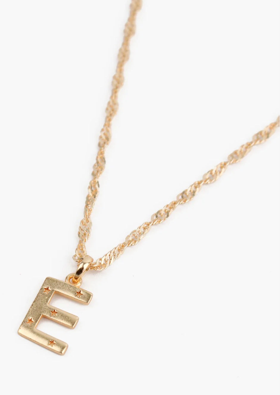 Starry Letter necklace