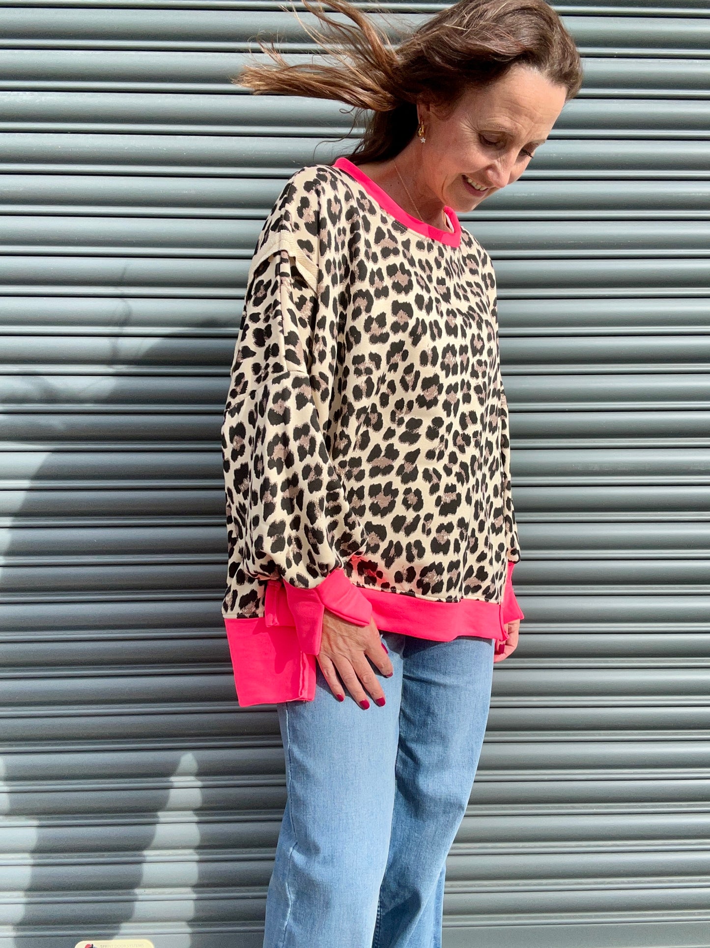 Colette leopard sweatshirt