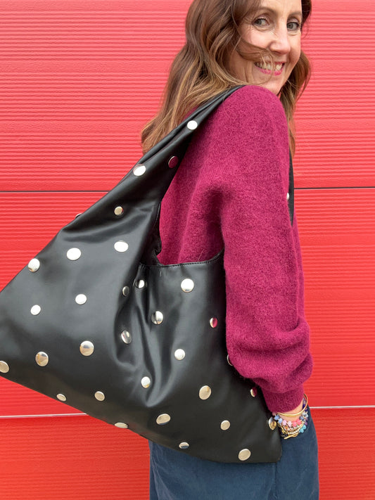 Tallulah studded bag - Black