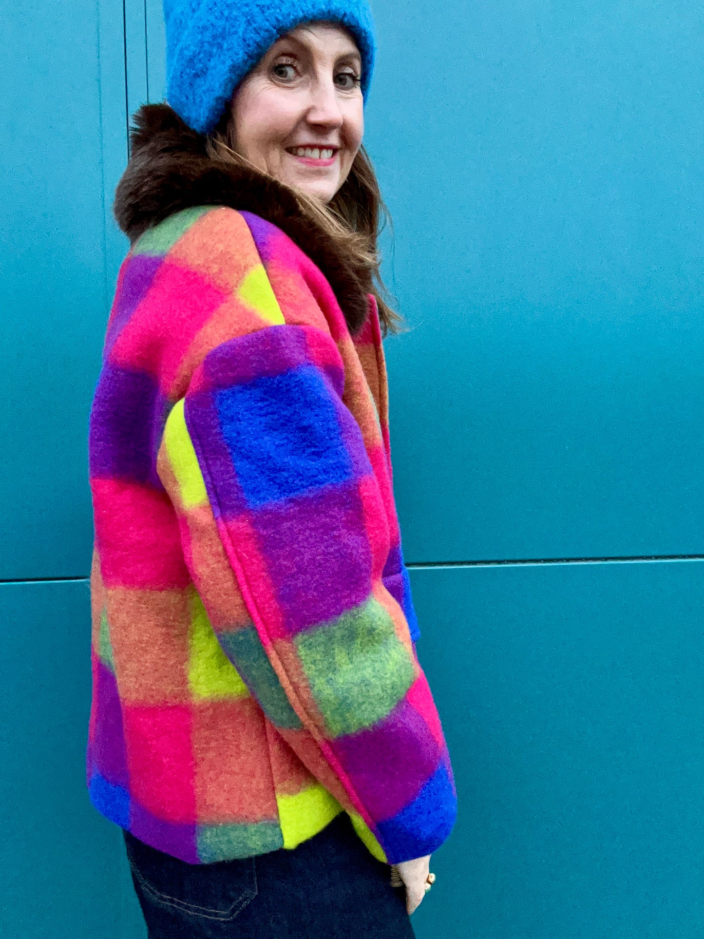 Ricci checked jacket