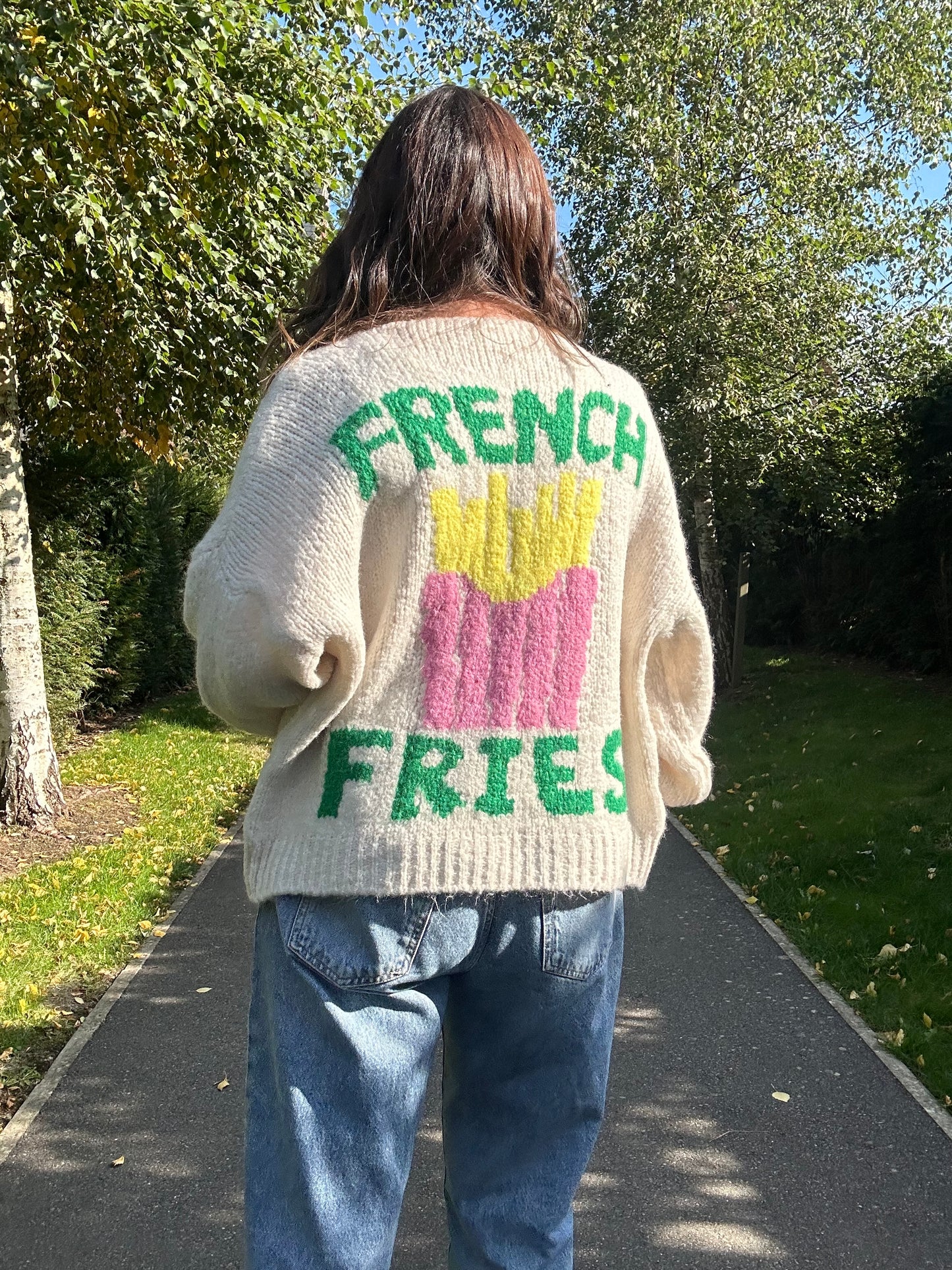 Fries before Guys cardigan - Cream