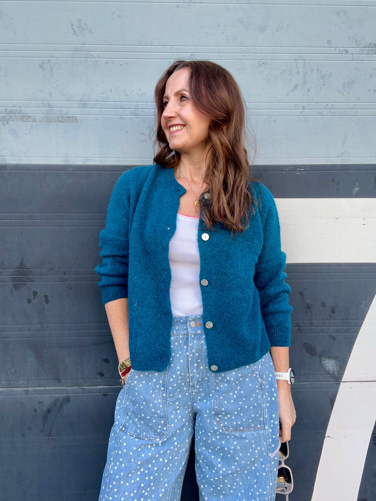Lumi cardigan - Peacock
