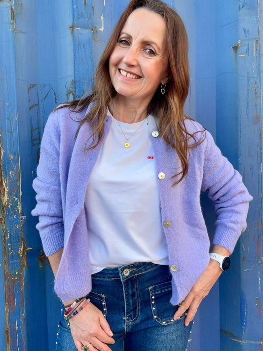 Lumi cardigan - Violet
