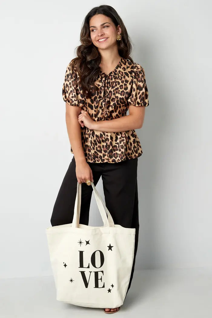 Love shopper tote bag