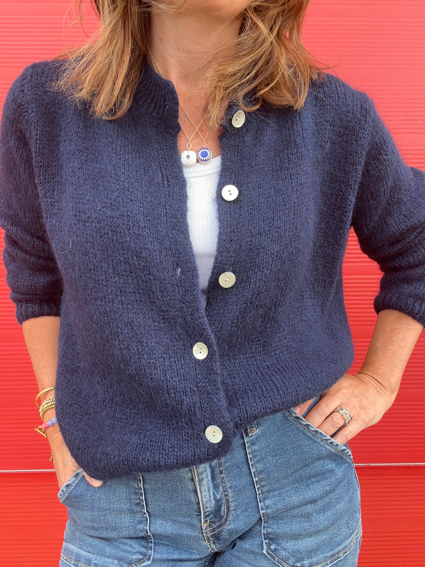 Jenni cardigan - French Navy