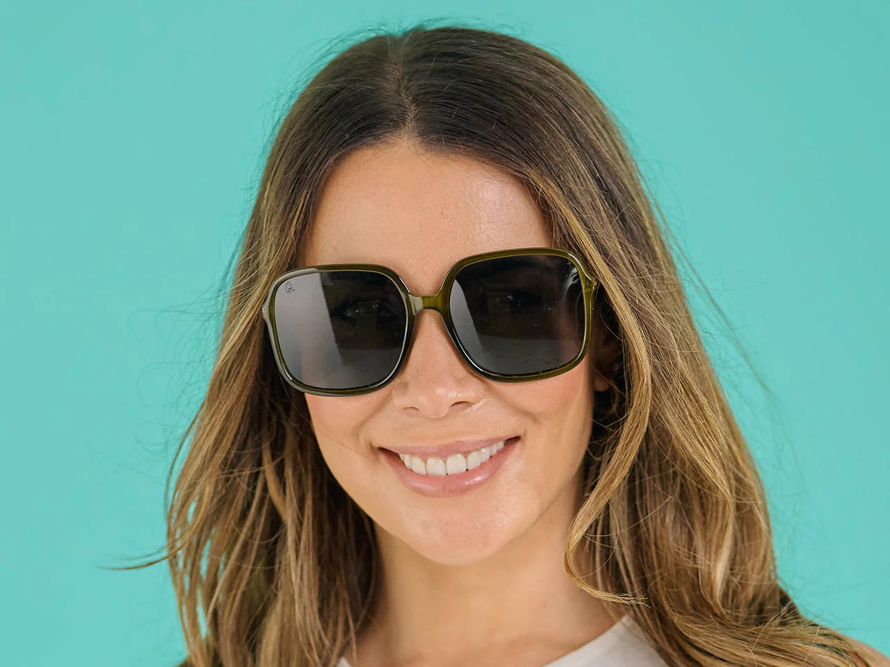 Charlotte olive sunglasses