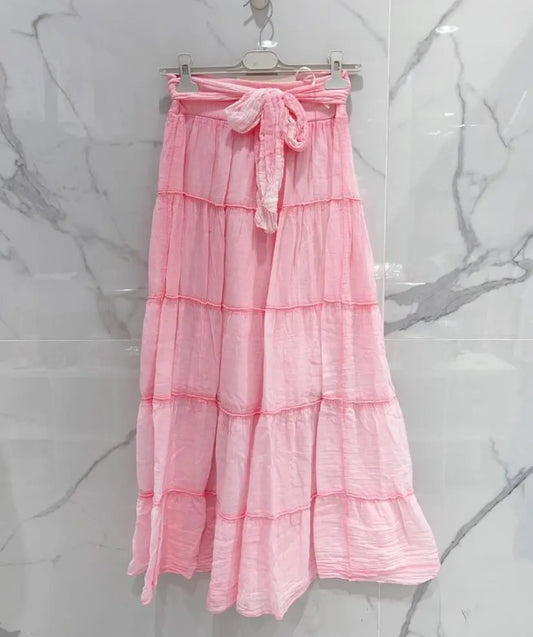 Mellie summer skirt - Pink