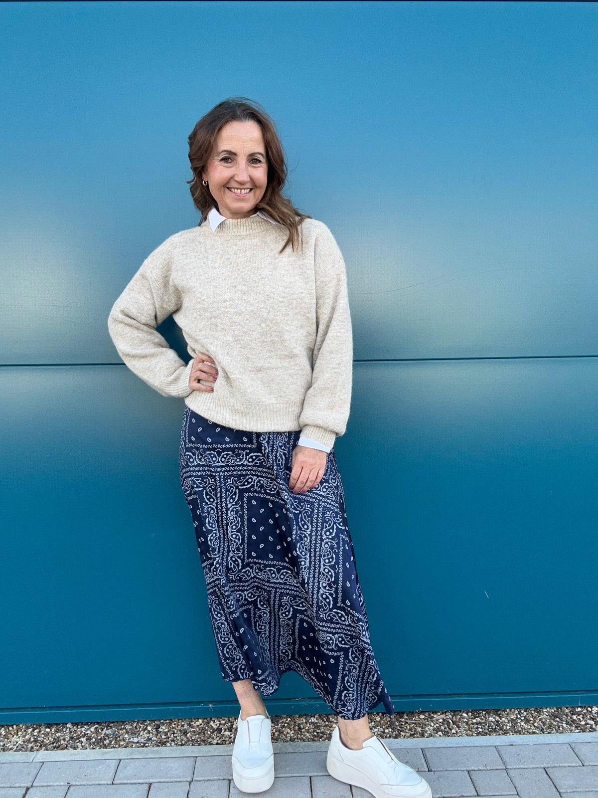 Beulah skirt - Navy