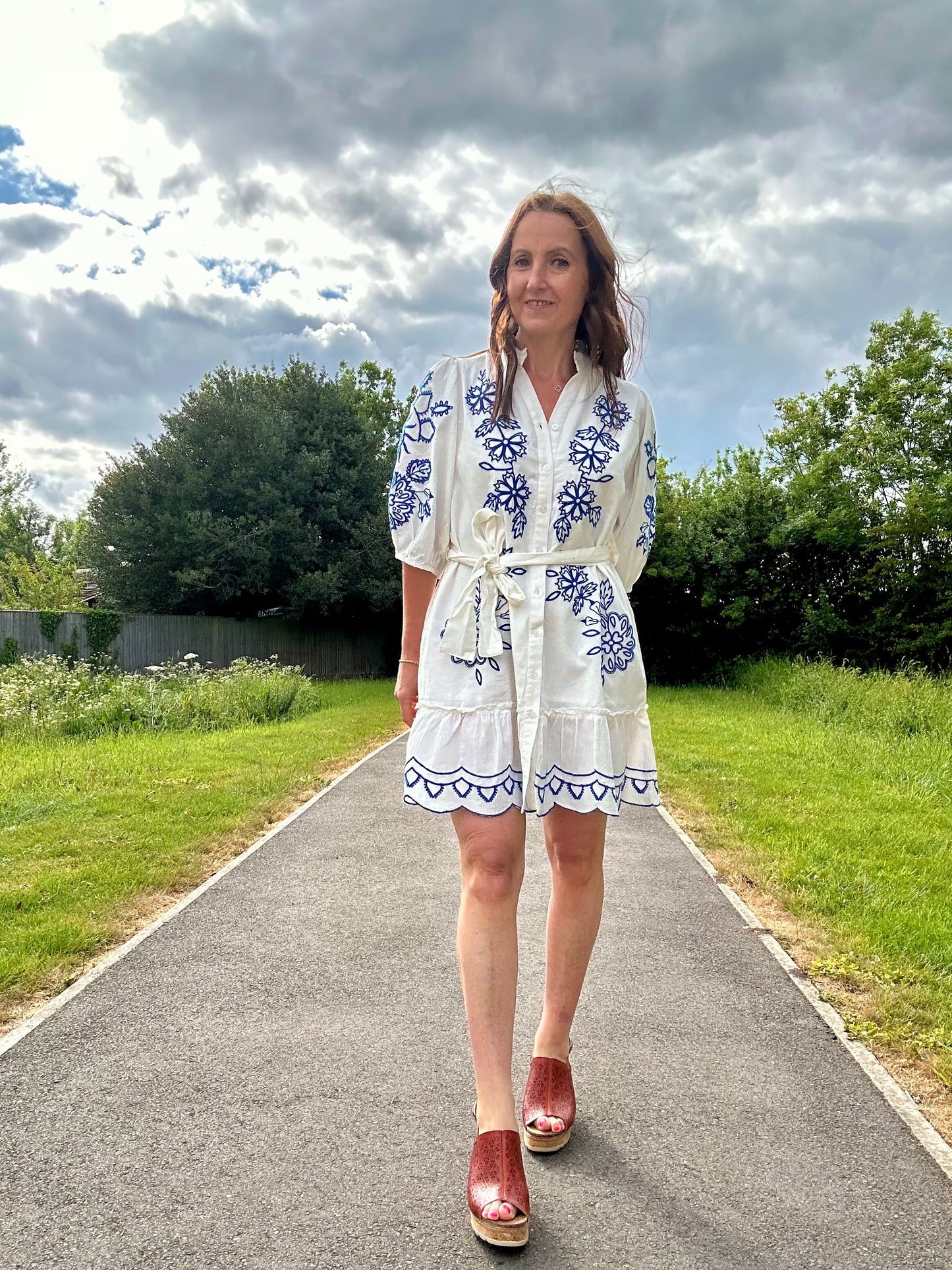 Paros cotton dress