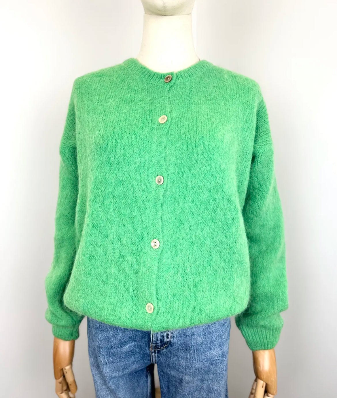 Juno cardigan - Spring Green