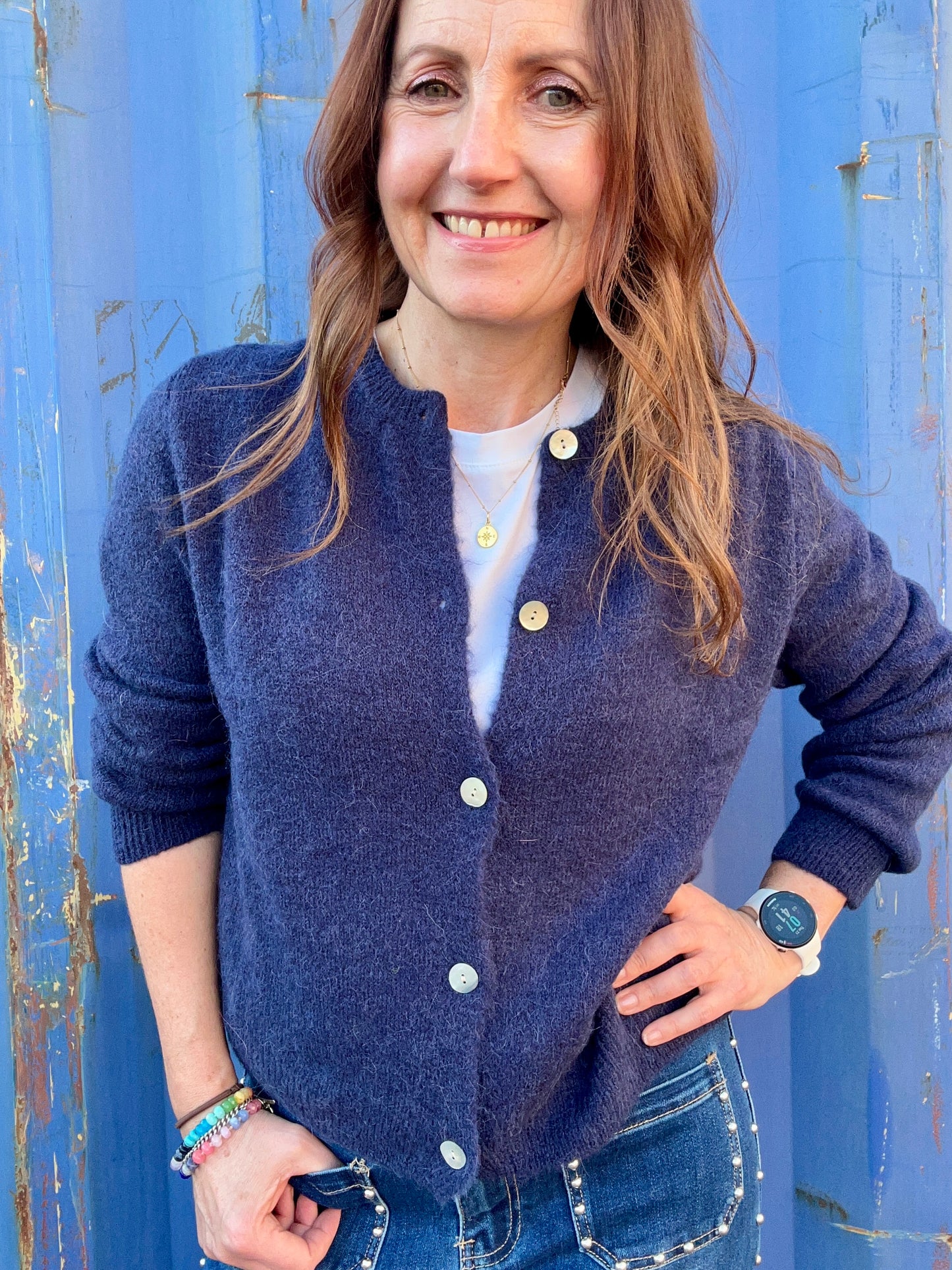Lumi cardigan - Navy