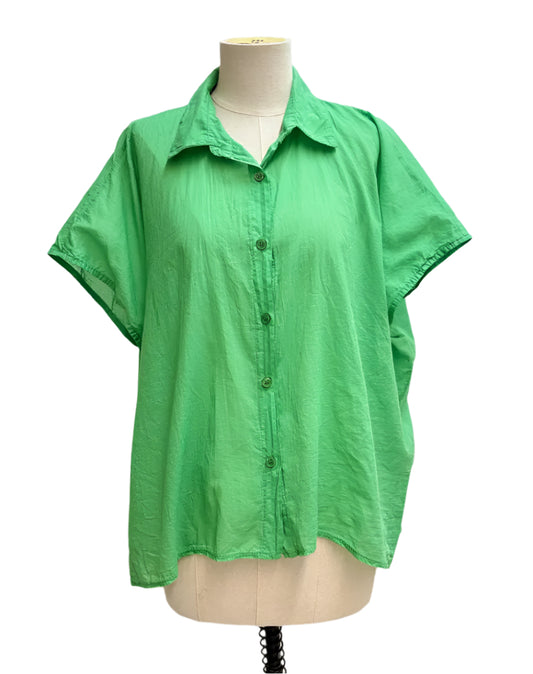 Elsie cotton shirt - Green