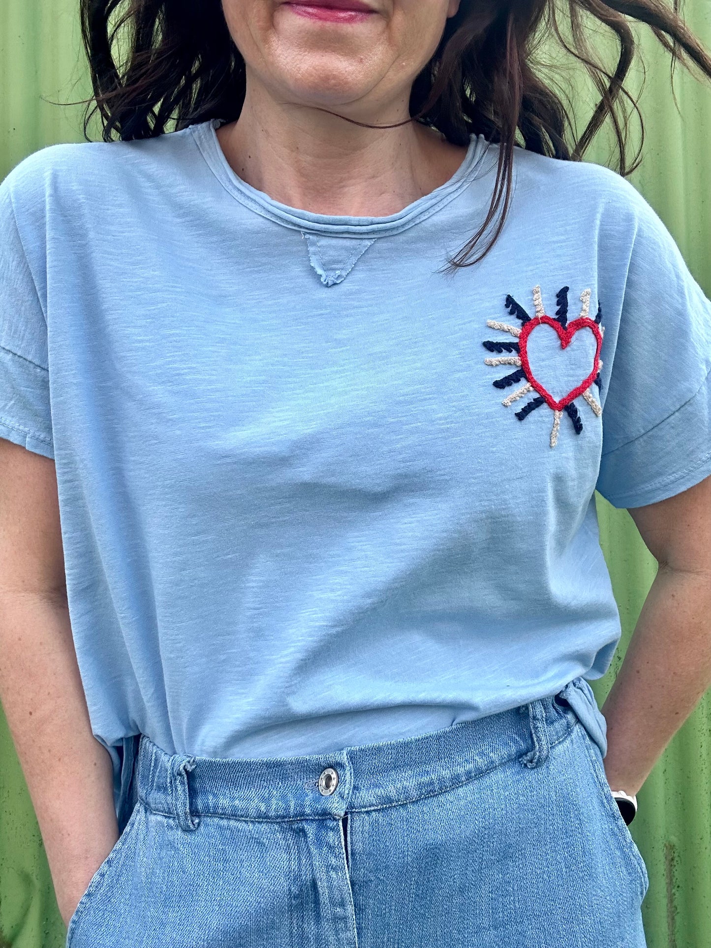 Valentine T-Shirt - Blue