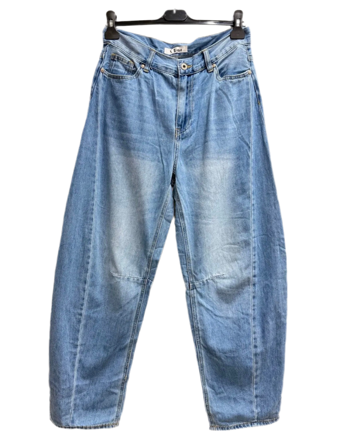 Derby barrel leg jeans