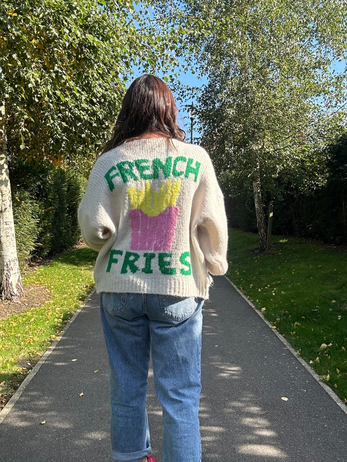 Fries before Guys cardigan - Cream