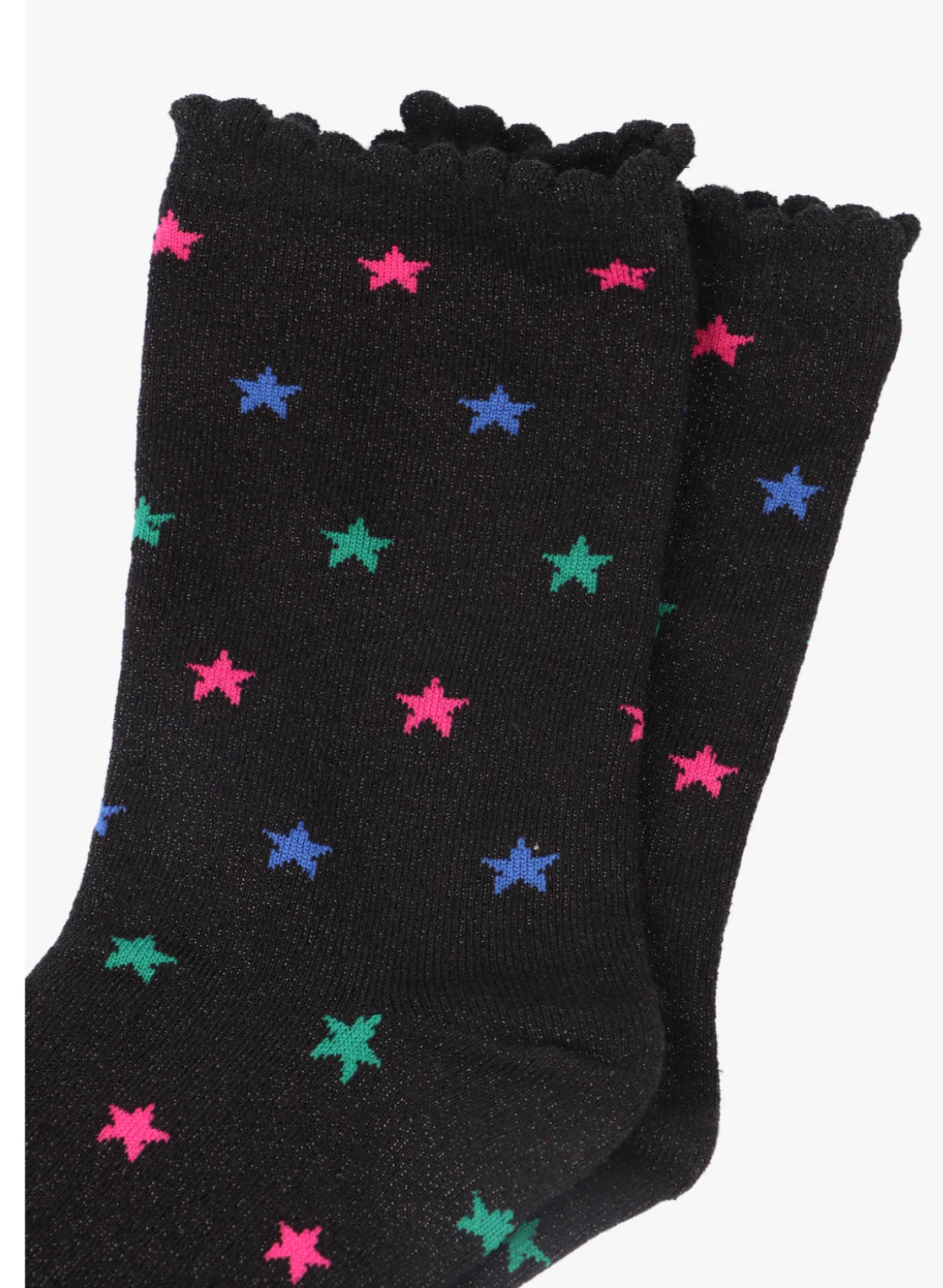 Starry night glitter socks - Black / Multi