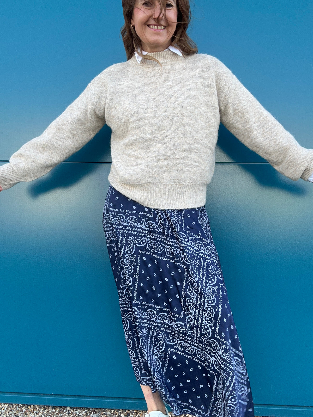 Beulah skirt - Navy