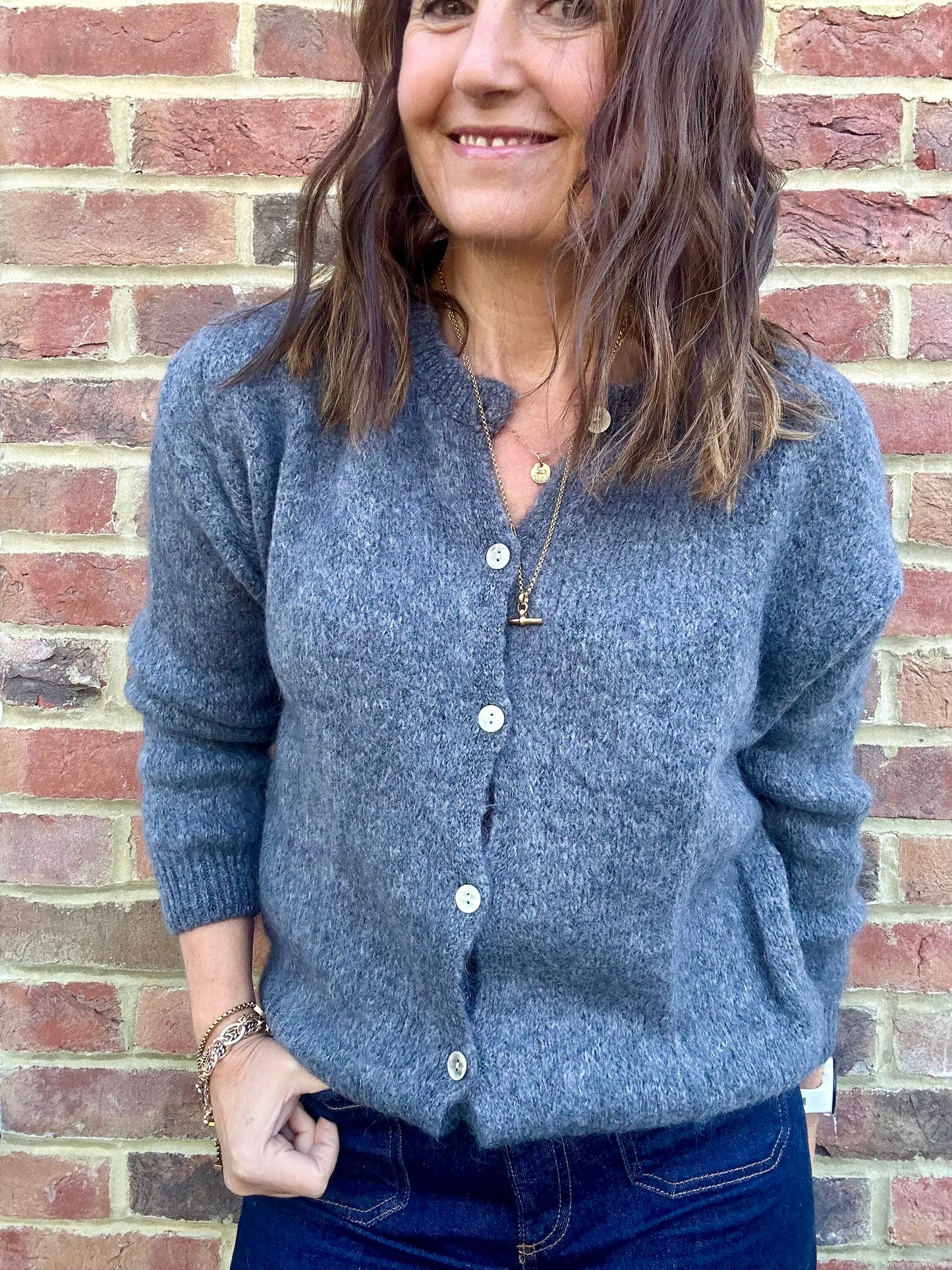 Juno cardigan - Grey