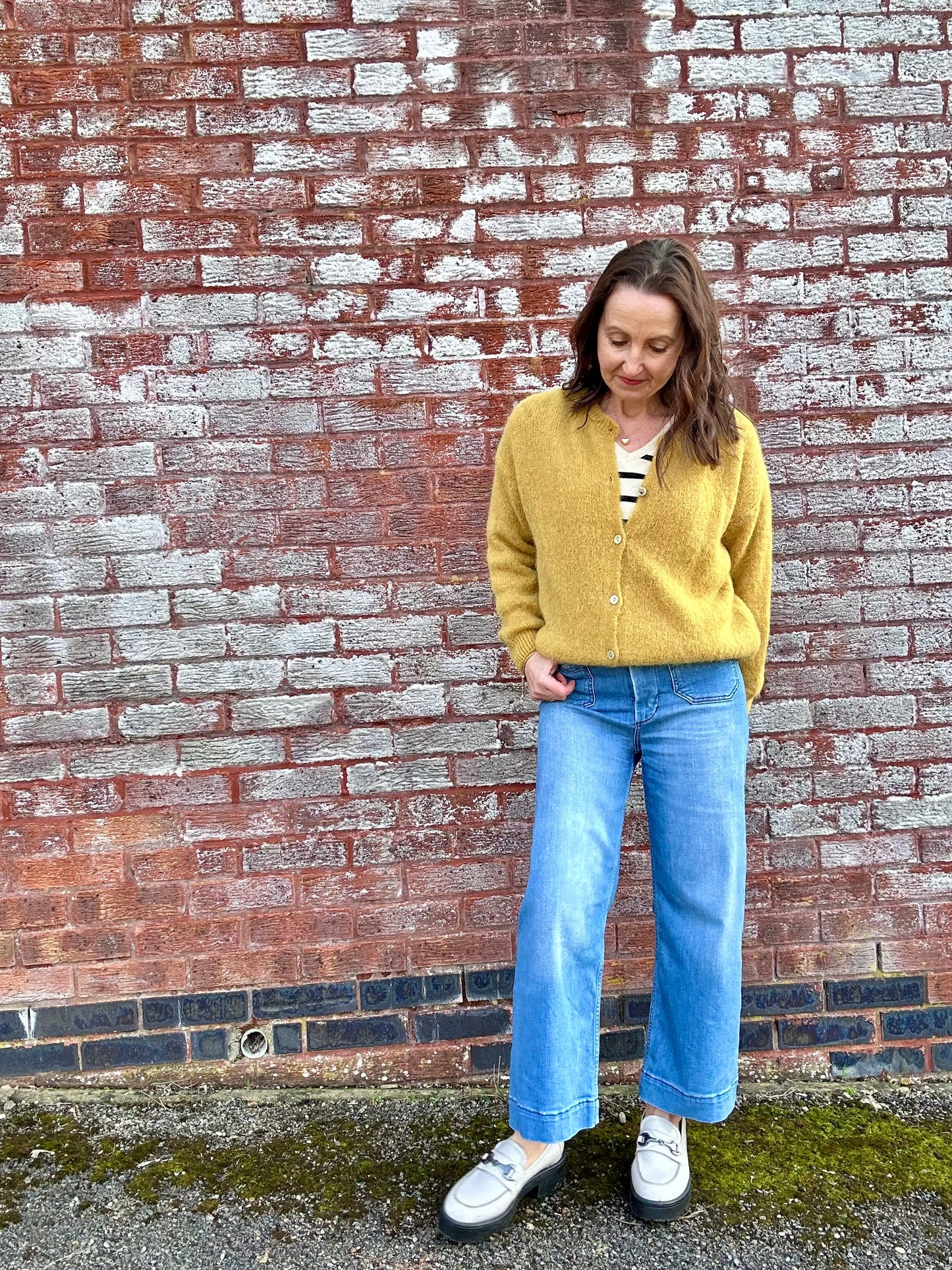 Juno cardigan - Mustard