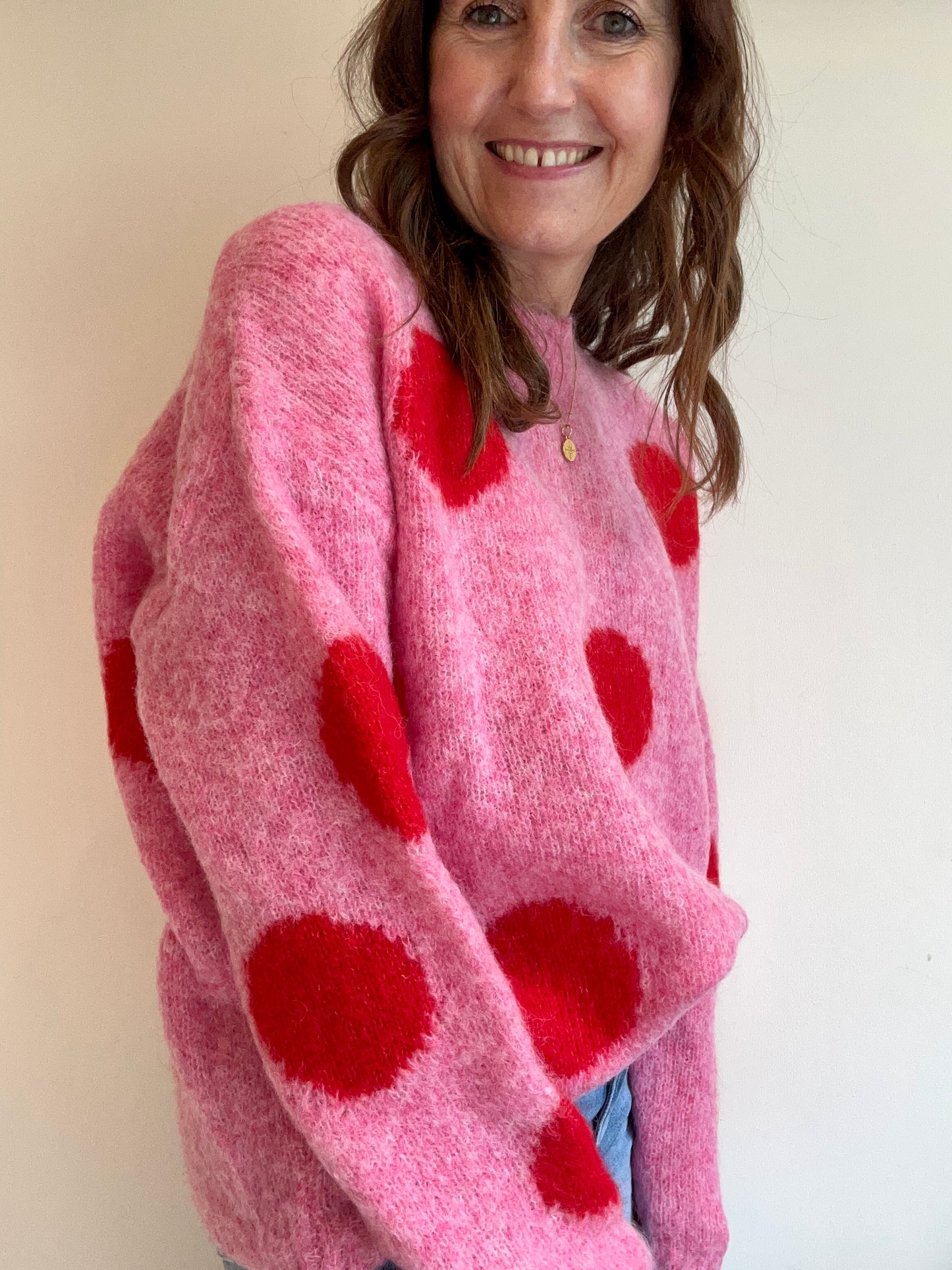 Dottie sweater - Pink