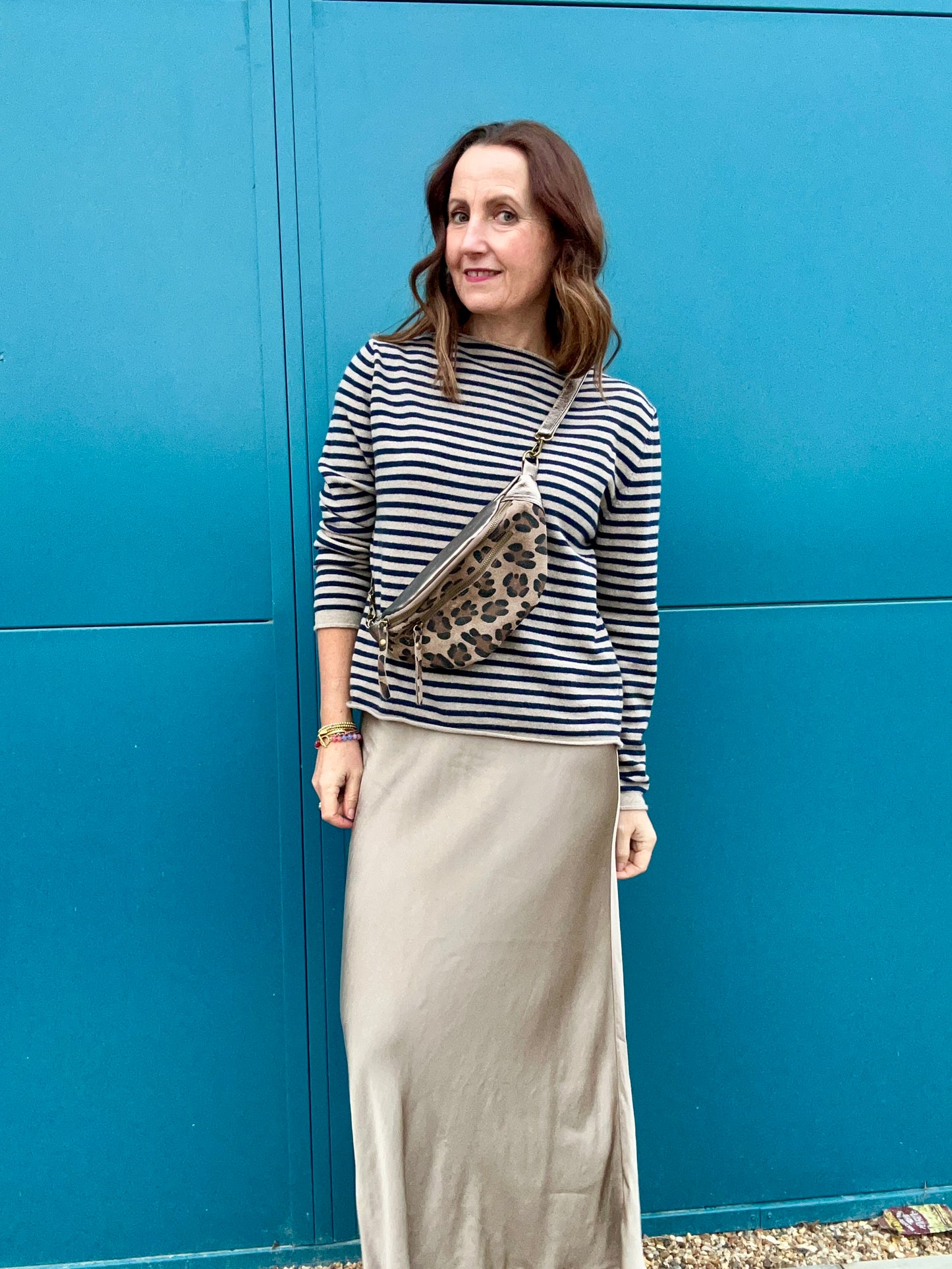 Philly satin skirt - Gold