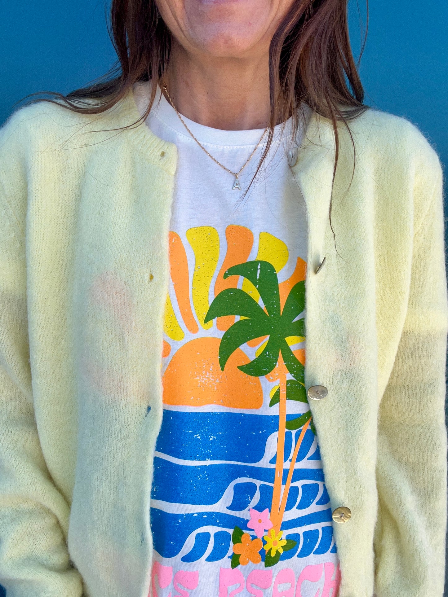 Lumi cardigan - Lemon
