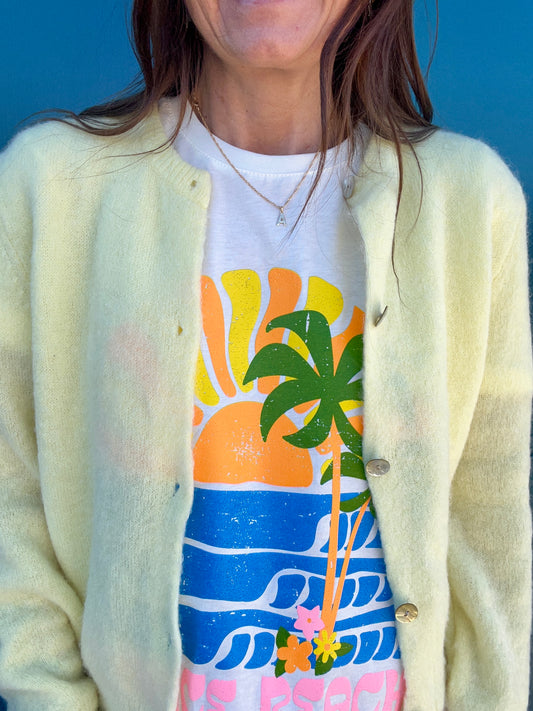 Lumi cardigan - Lemon