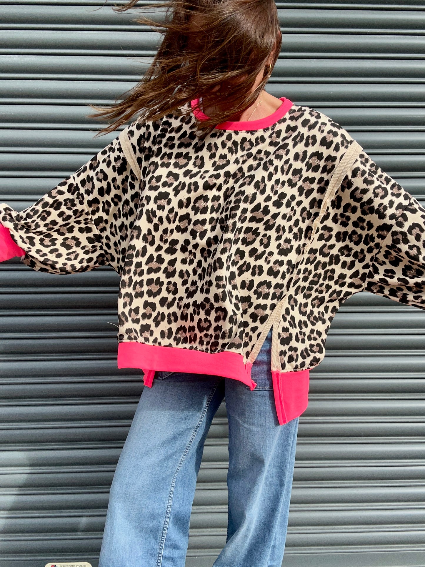 Colette leopard sweatshirt