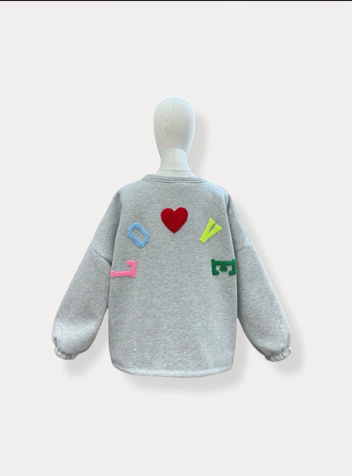 Mr Lover Lover sweatshirt - Grey / Multi