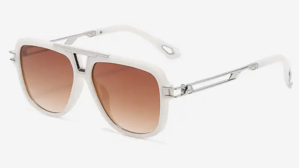 Vegas cream sunglasses