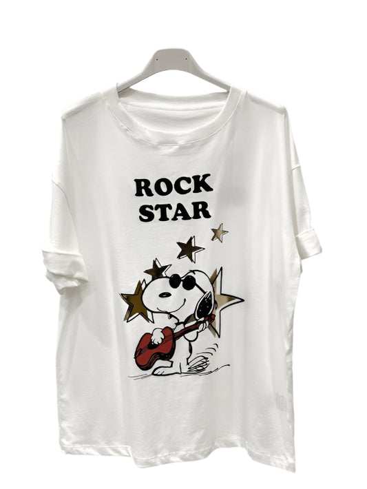 Rock Star Snoopy T-shirt